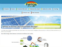 Tablet Screenshot of helios-energie.fr